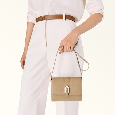 Mini Bag CAPPUCCINO Furla Sofia Grainy | Furla US