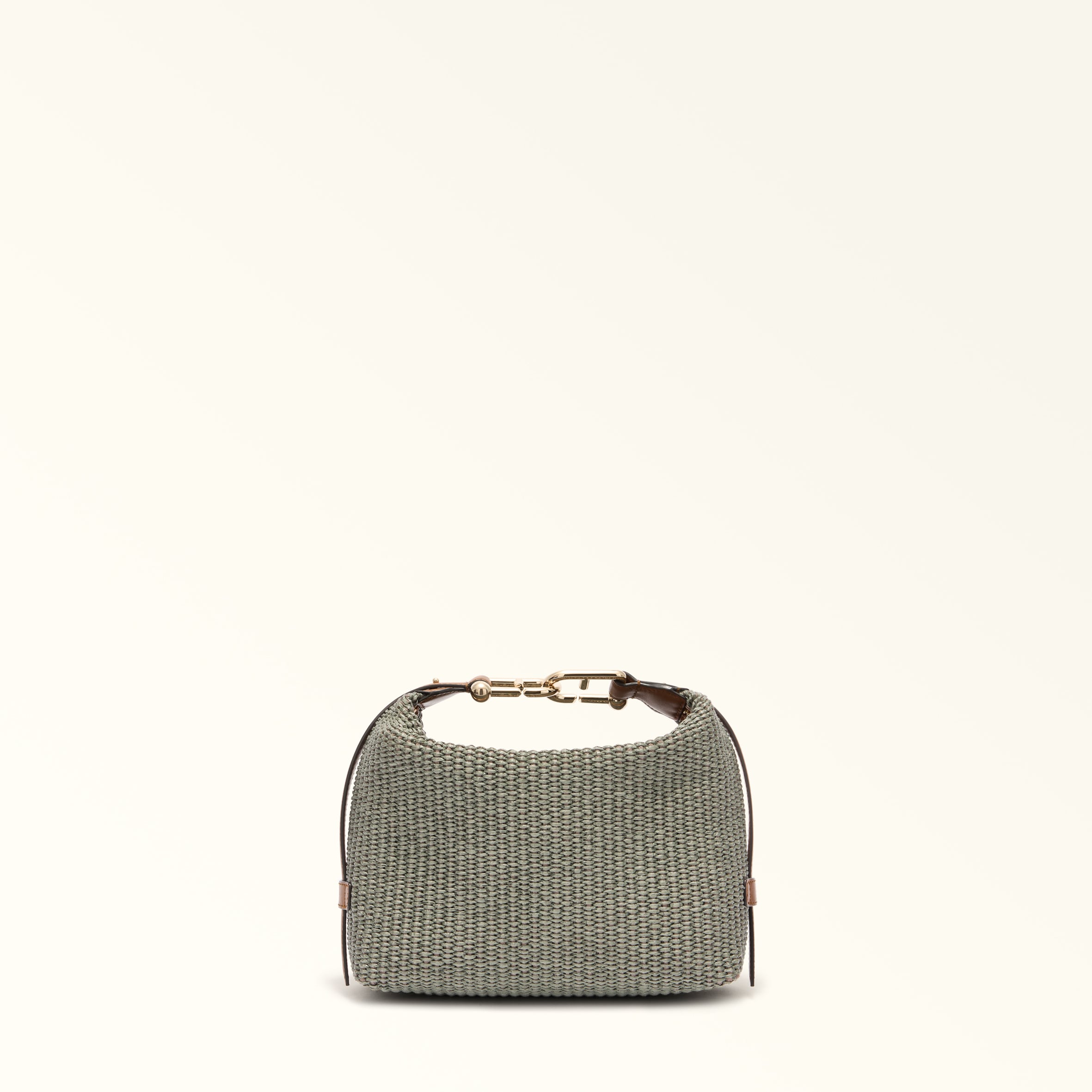 AI14【美品】　FURLA　フルラ　イゾラ　ボディバッグ　グリーン系 フルラ FURLA バッグ （グリーン） -waja bazar - 海外ファッション