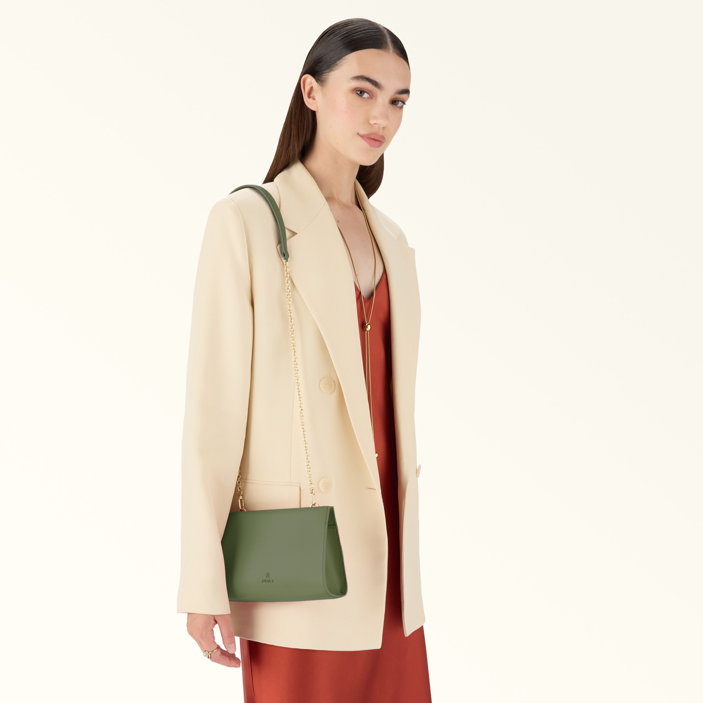 FURLA nuvola ミニバッグ azalea