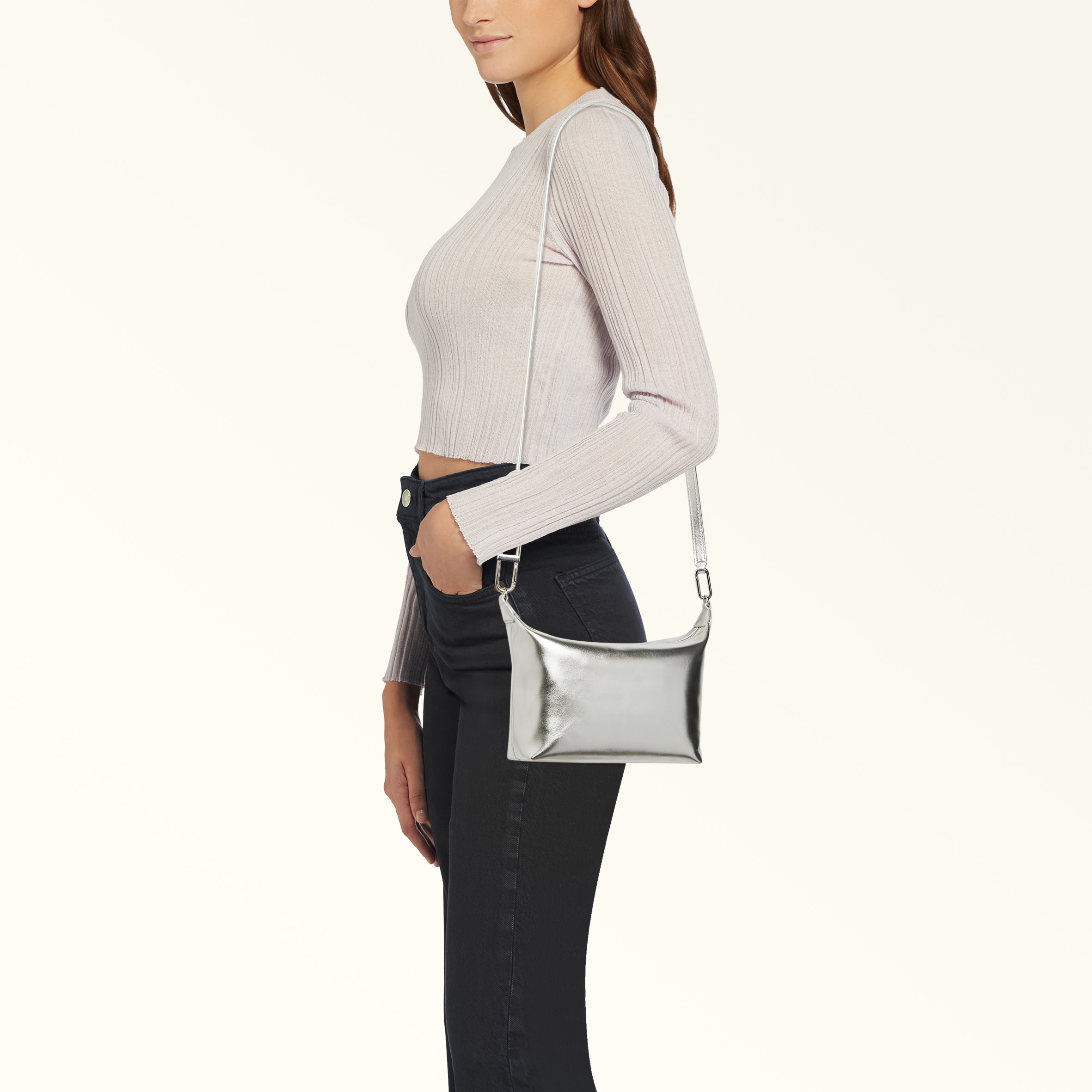 Crossbody COLOR SILVER Furla Teia | Furla US