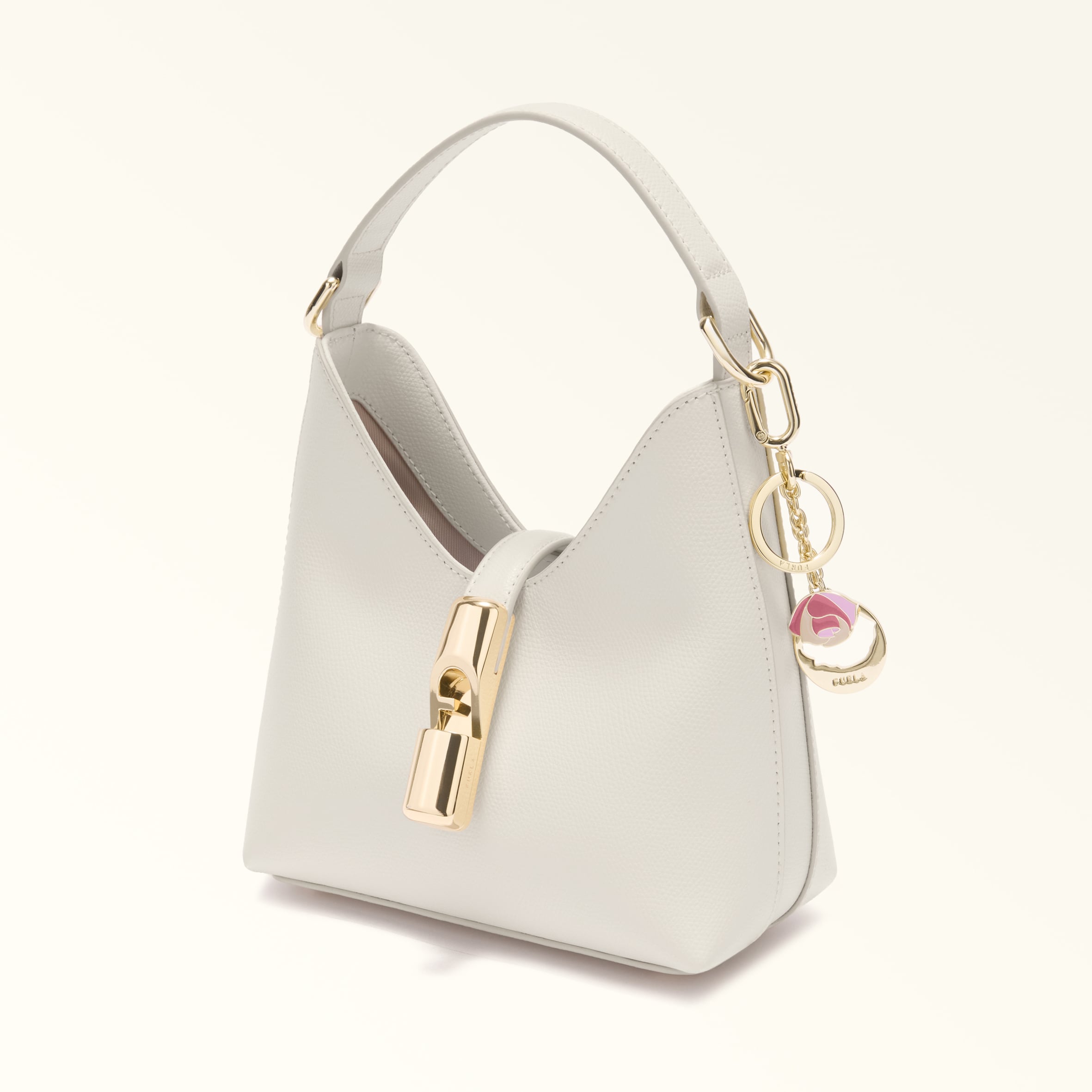 FURLA ショルダーバッグ　キーリング付き キーリング BLUSH PINK+SAKURA Furla Crystal | Furla JP