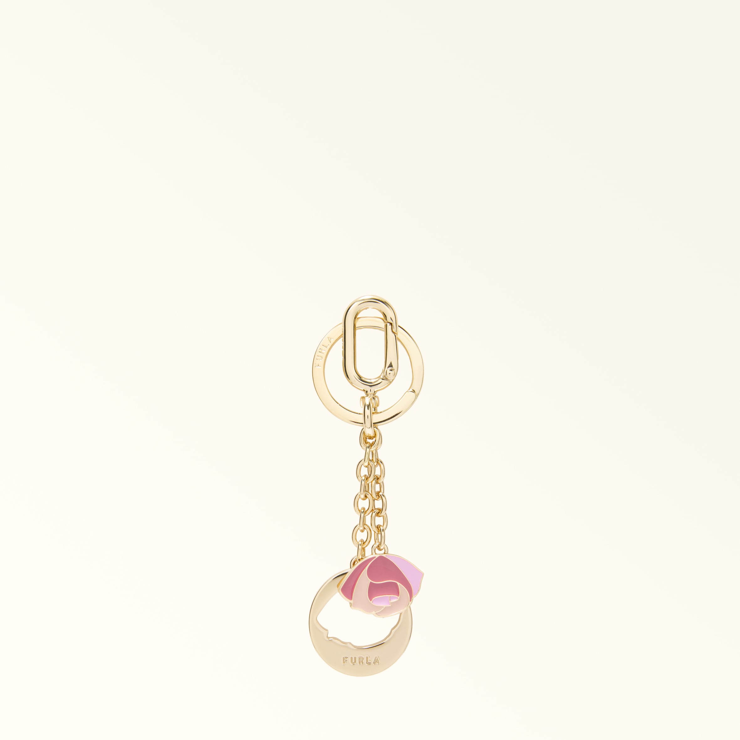 Furla Crystal Ra0 4147s Metal + Enamel Woman In Gold