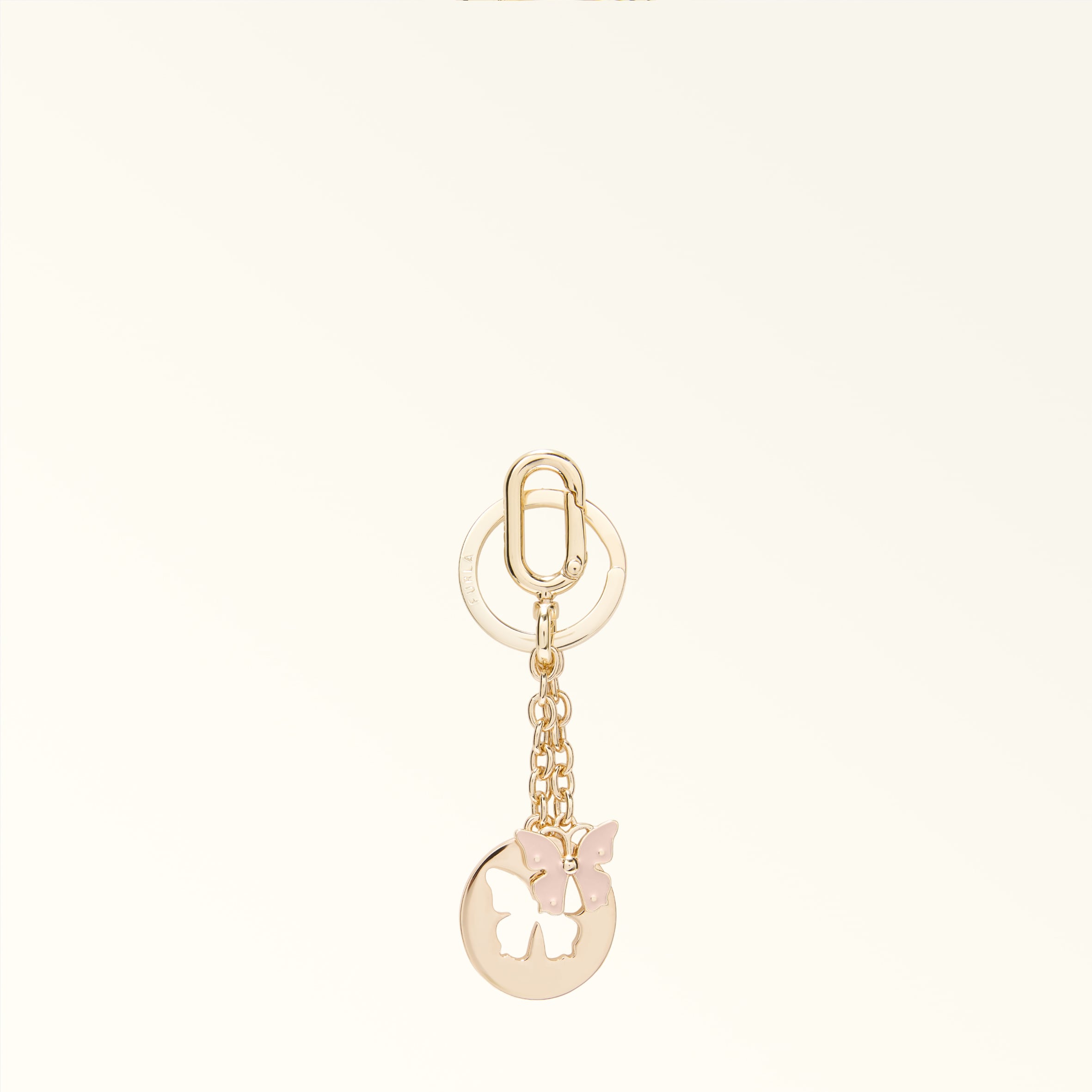 Furla Crystal Pink Metal + Enamel Woman In Gold