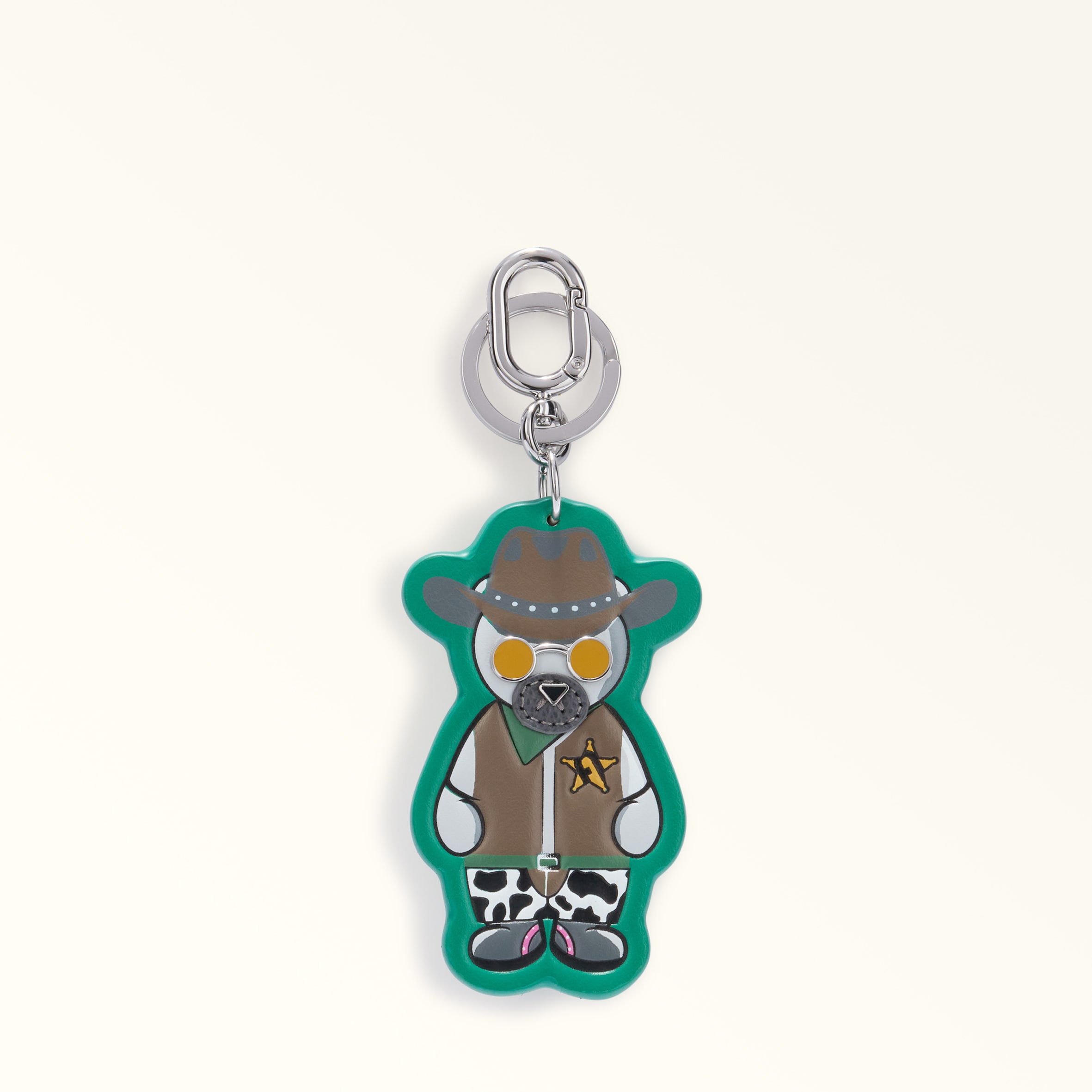 フルラ MAN KUMAFLAGE キーリング TONI CRETA マルチカラー