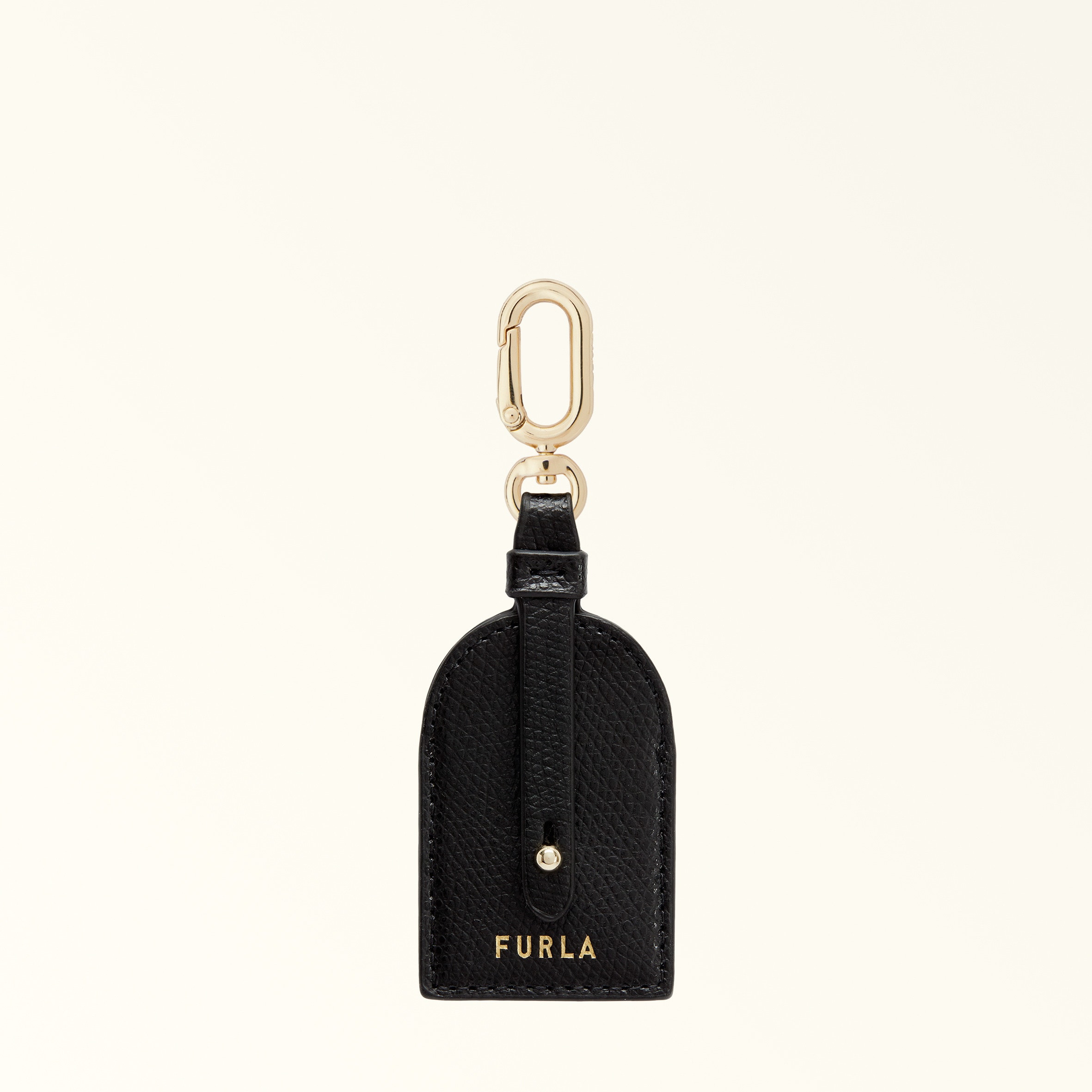Furla And I Charm Nero Nero Pelle Stampata Donna