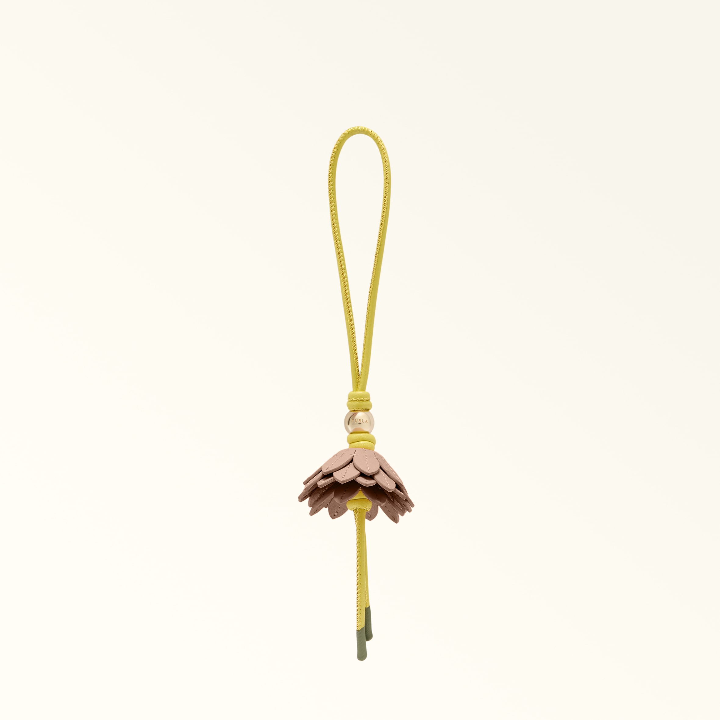 Furla Pink Allegra Charm Toni Anemone Colourblock Sydney Calf Leather Woman