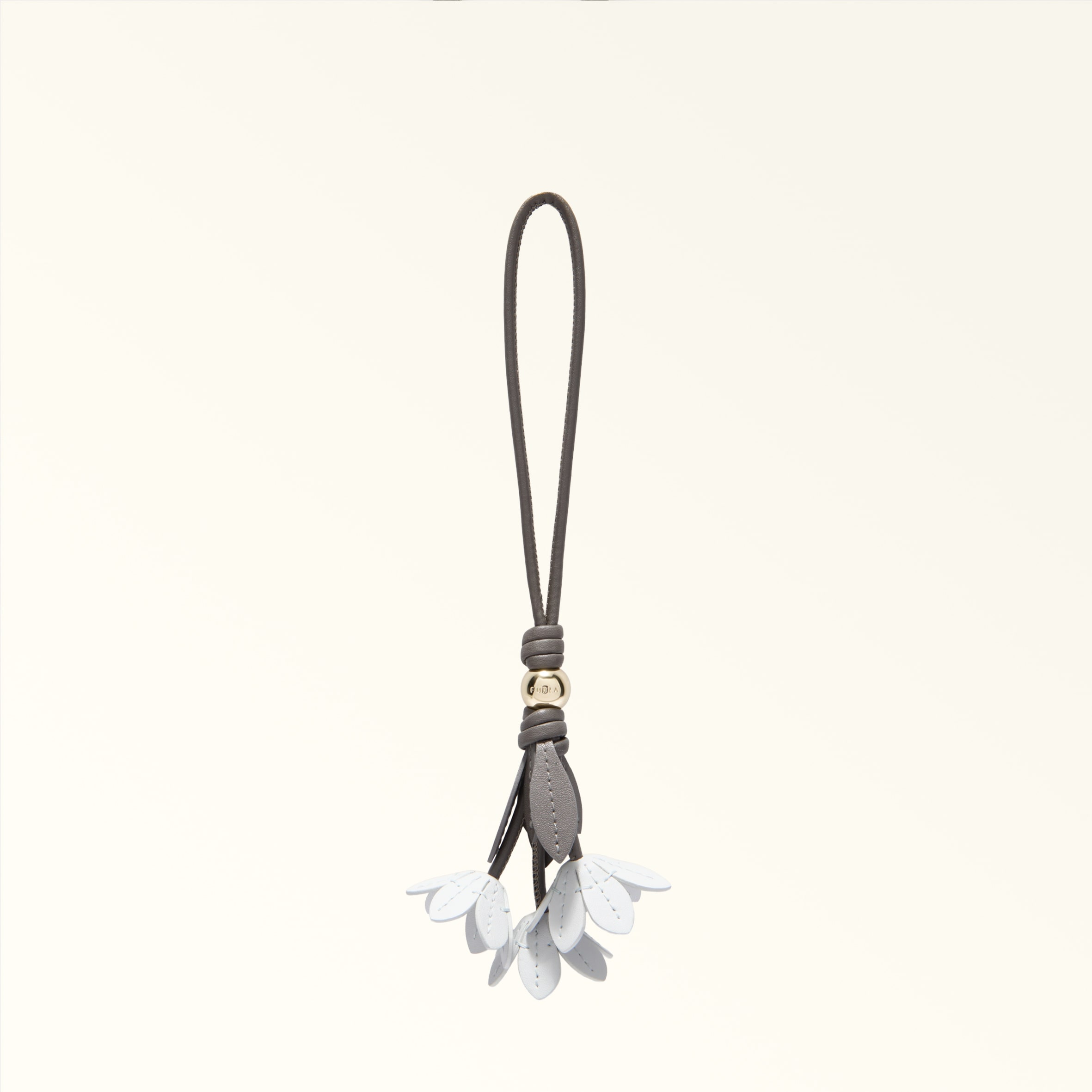 Furla Light/Grey Allegra Charm Toni Color Crystal Colourblock Sydney Calf Leather Woman