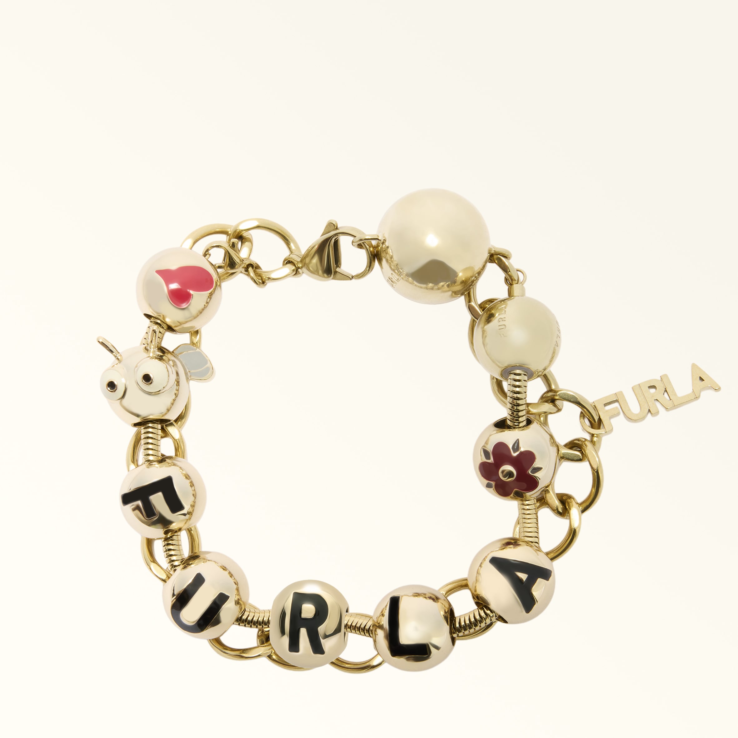 チャーム COLOR GOLD Furla Dots | Furla JP