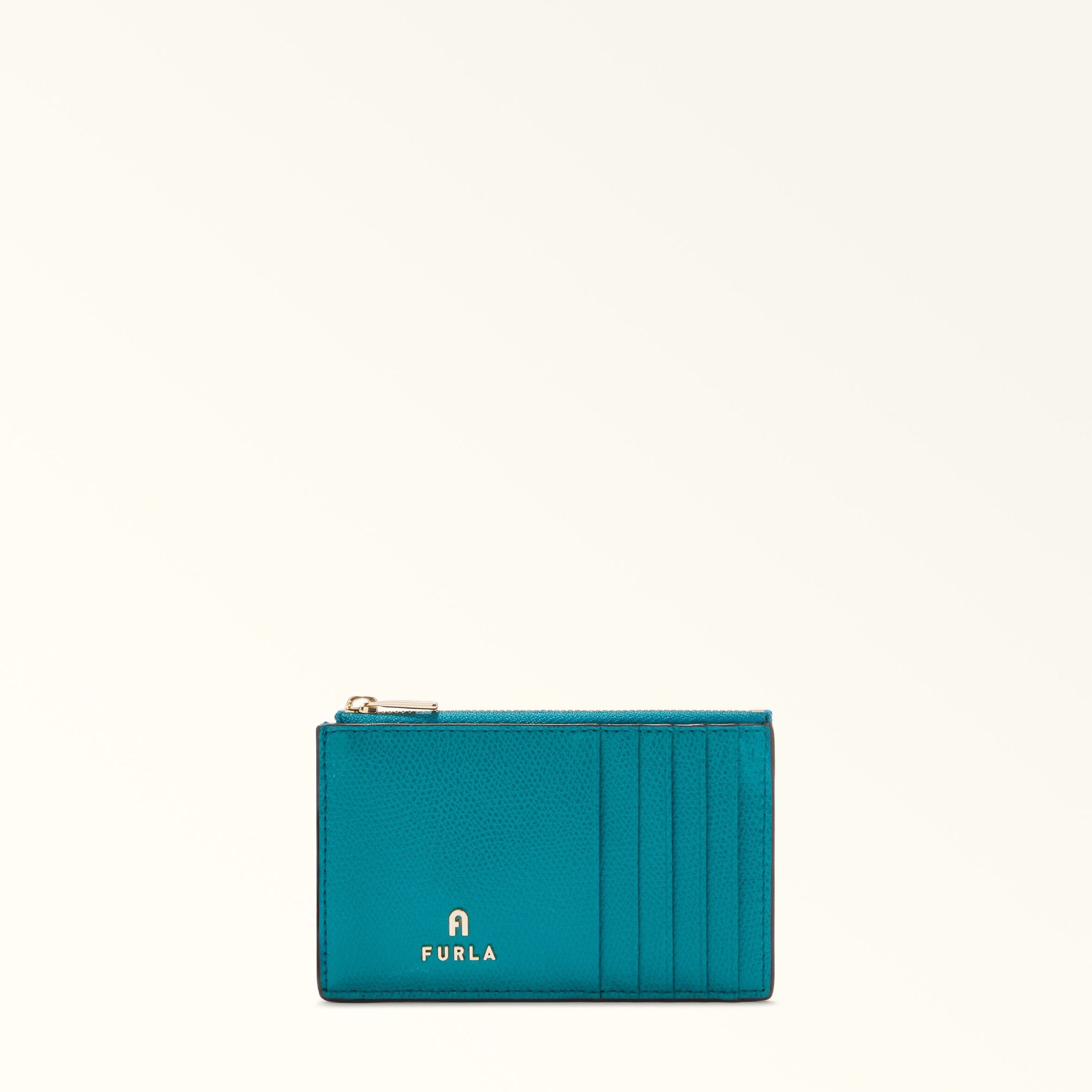 新品 フルラ FURLA カードケース バビロン M カードケース ブルー 