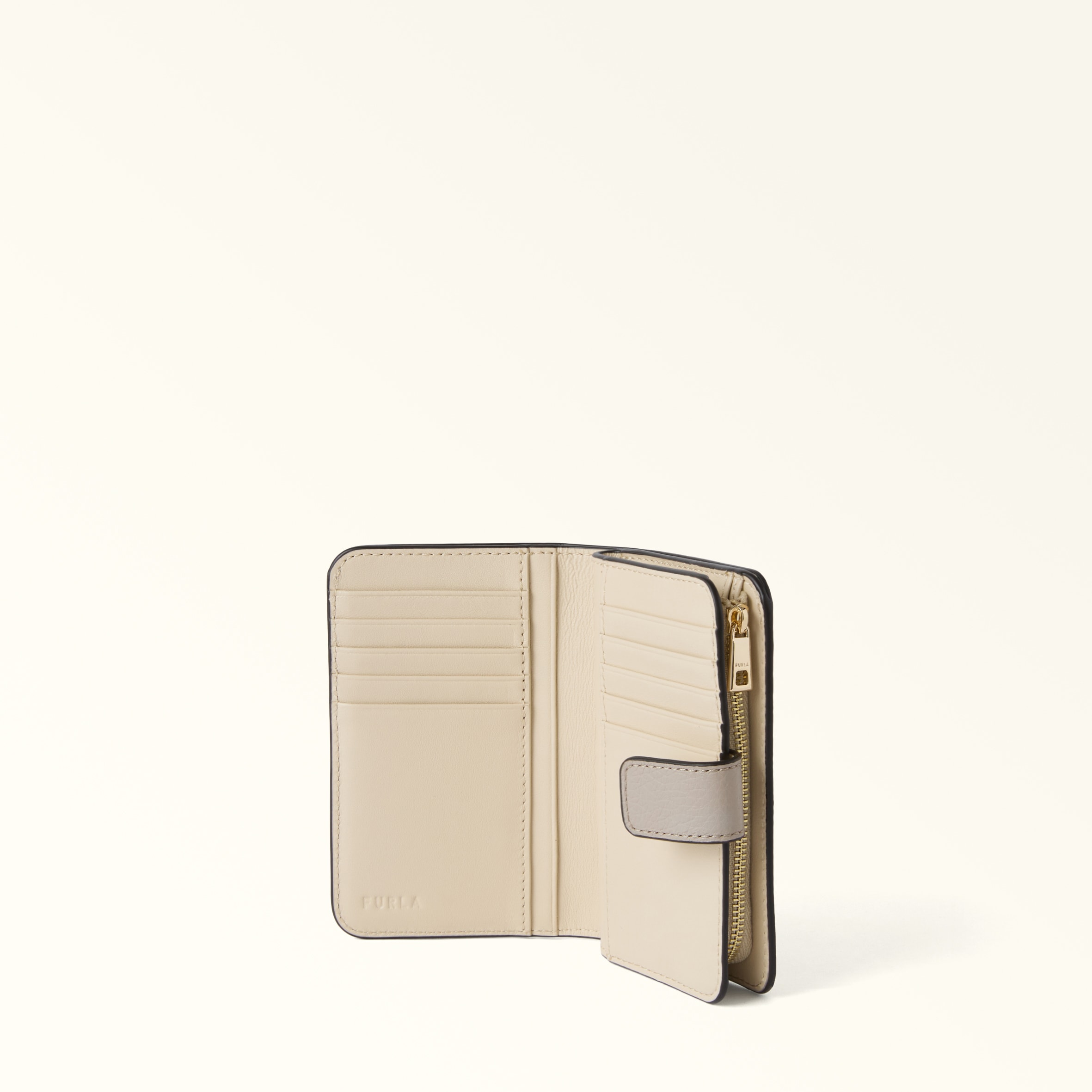 コンパクト財布 M CACHEMIRE GRAY Furla Camelia | Furla JP