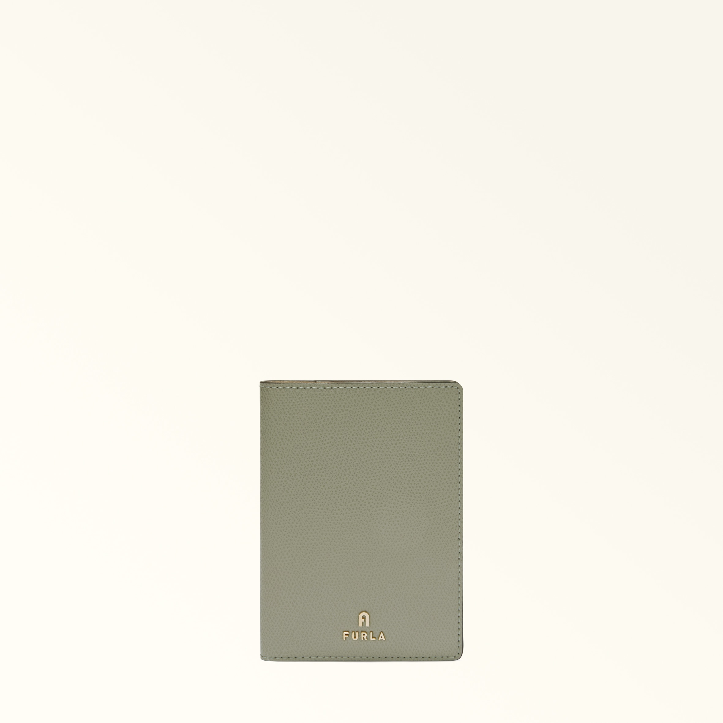 Furla Camelia Custodia Passaporto S Agave B Verde Pelle Stampata Donna In Green