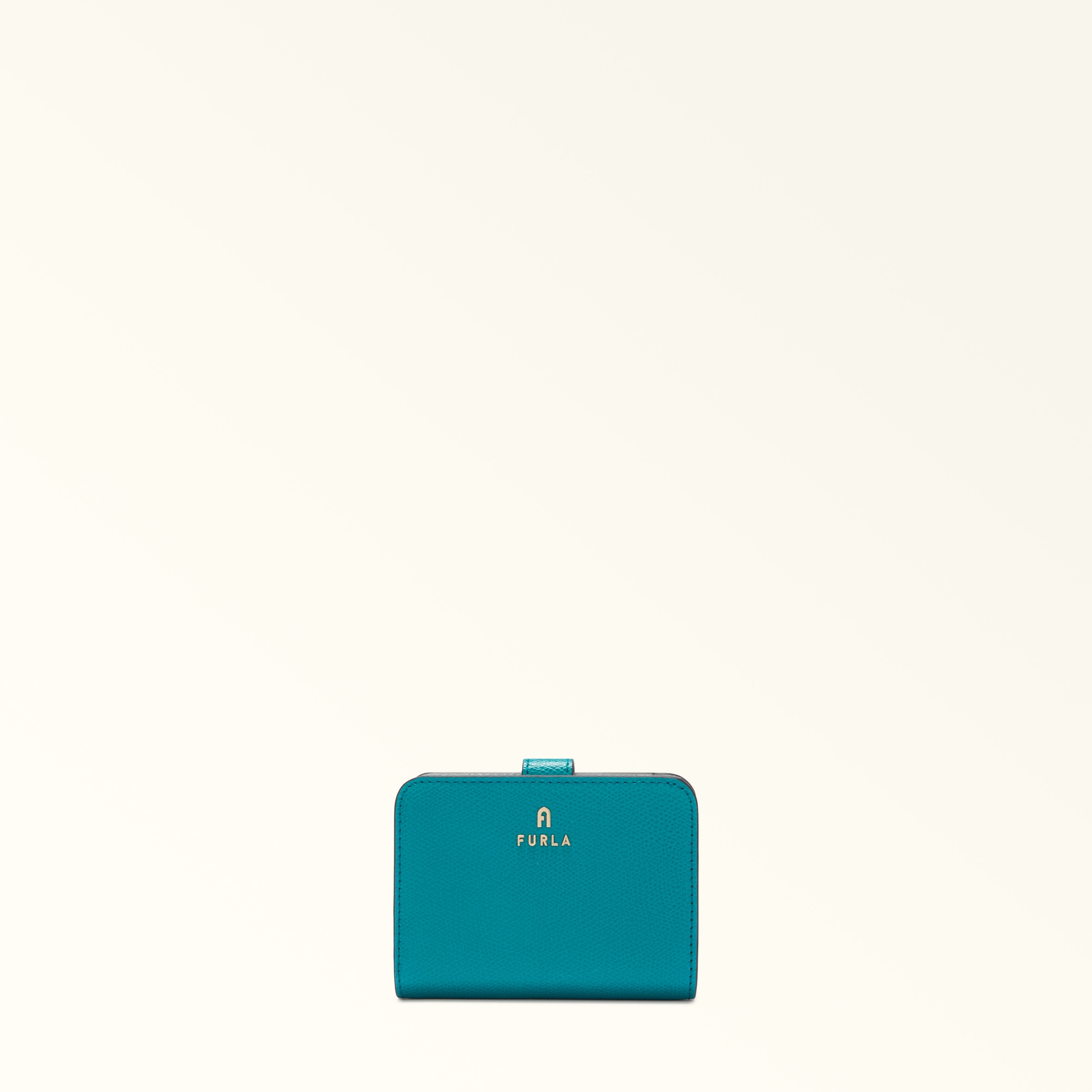 ＦＵＲＬＡ　ミニサイフ　くすみブルー フルラ FURLA 三つ折り財布 レディース 財布 ミニ財布 折りたたみ