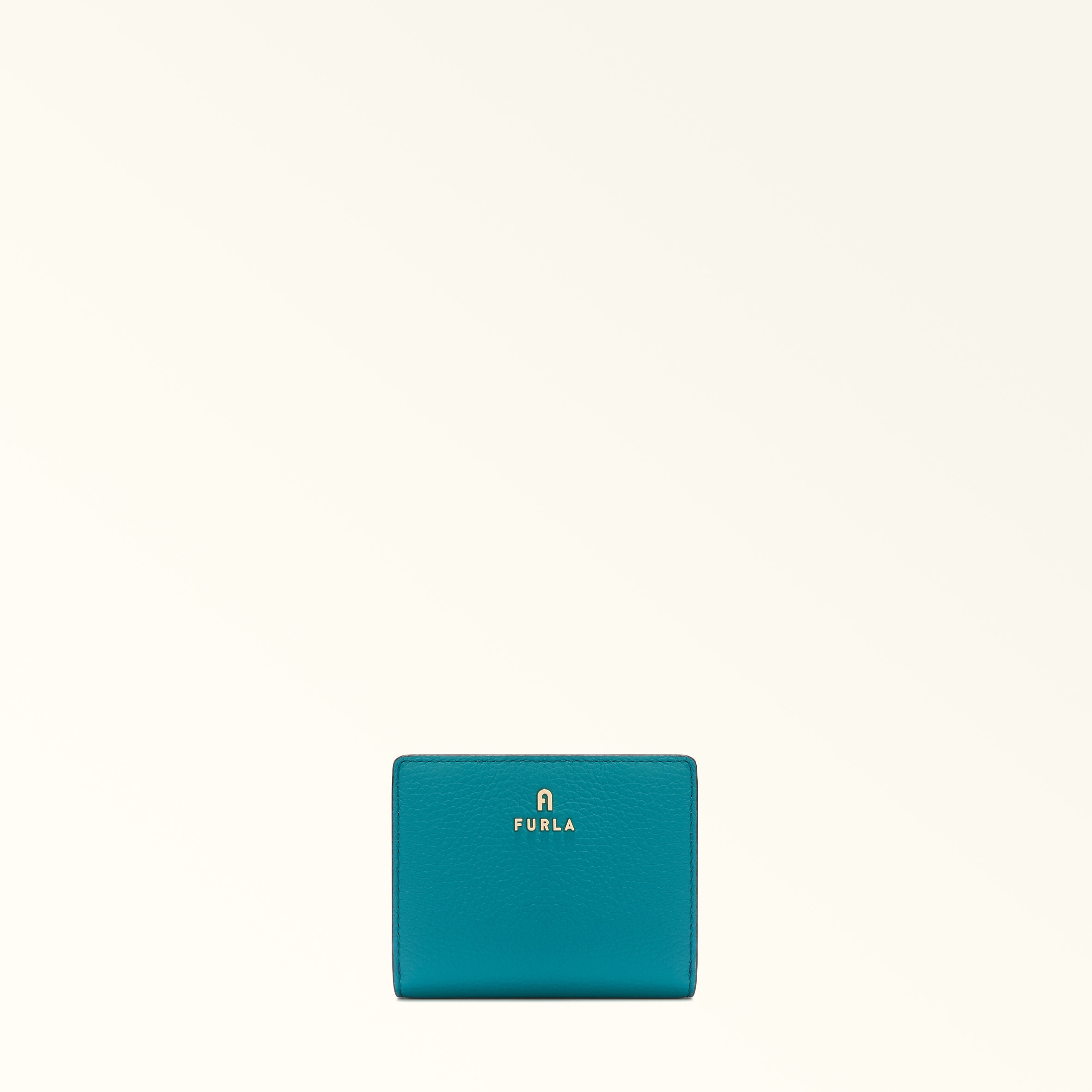 【新品】FURLA│フルラ　財布　コンパクトジップ　ラウンドファスナー　ブルー FURLA（フルラ） 並行輸入 長財布(ラウンドファスナー) カメリア