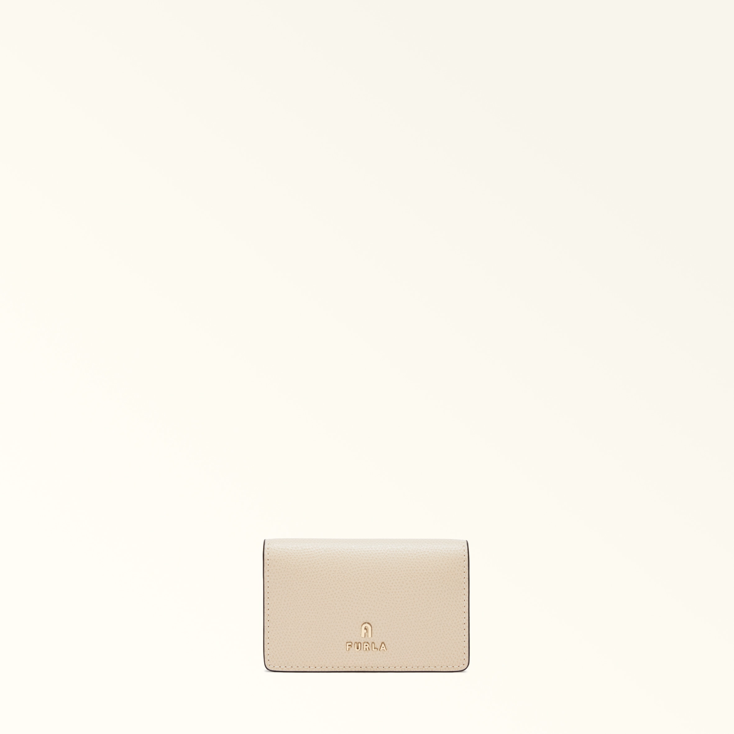 Furla Camelia Porta Carte Di Credito Ballerina I Rosa Pelle Stampata Donna In Pink