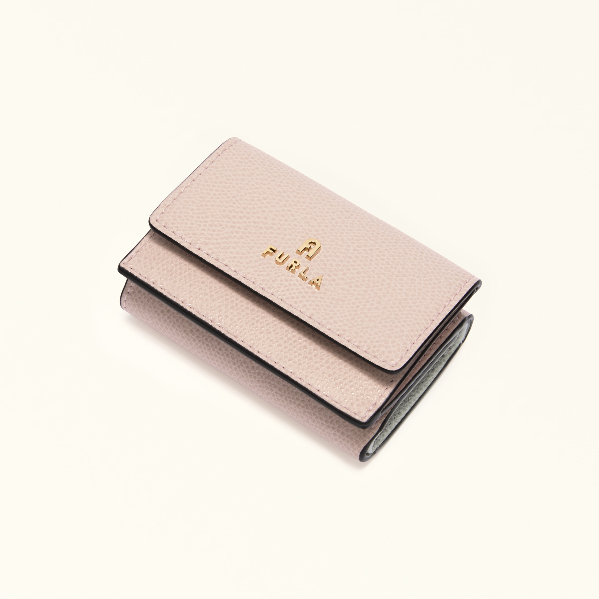 コンパクト財布 S DUSTY PINK+COLOR CRISTALLO d int. Furla Camelia