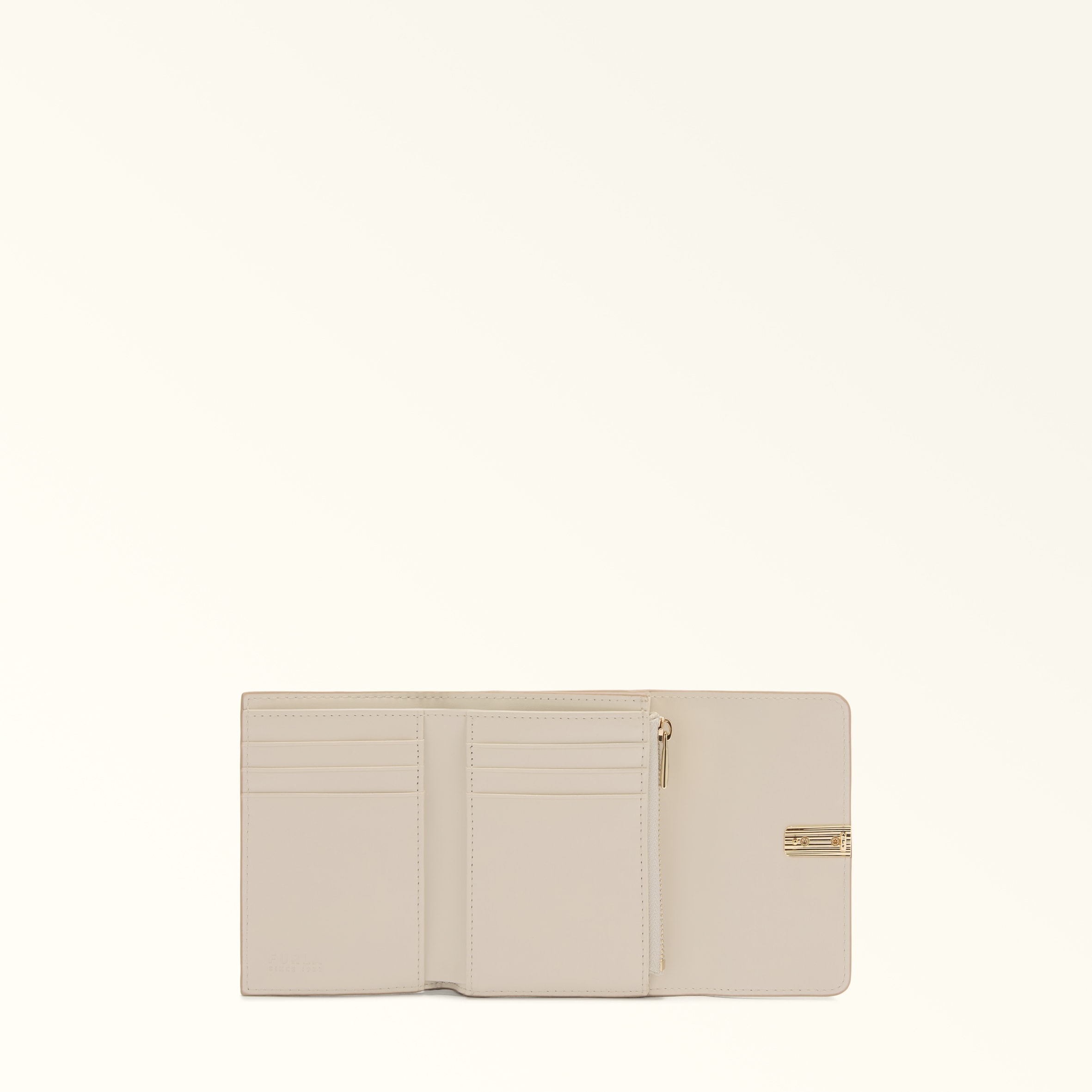 FURLA マイハイパー　ベージュ Compact Wallet S GREIGE+SABBIA int. Furla Iride | Furla US
