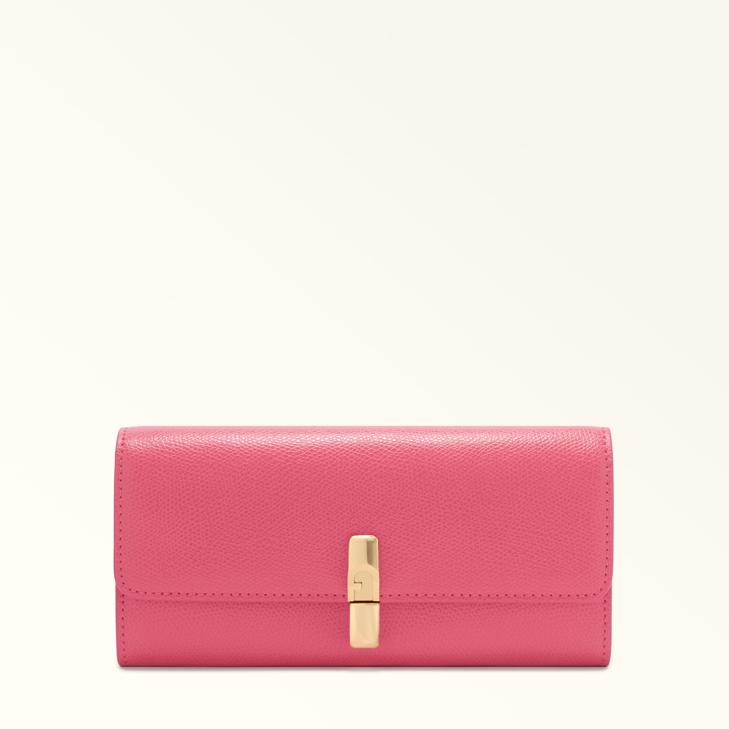 Furla Donna Rosa Iride Portafoglio Continental Xl Velvet Pink Pelle Stampata