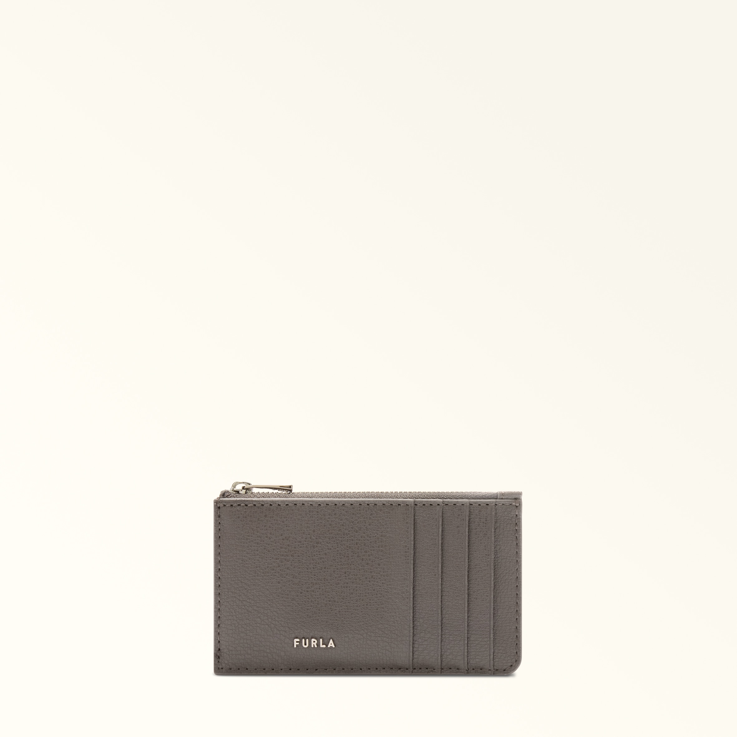 FURLA ライトグレー　レザーブリーフケース MAN MARTE FURLA - フルラ／FURLA バッグ ブリーフケース ビジネスバッグ 鞄
