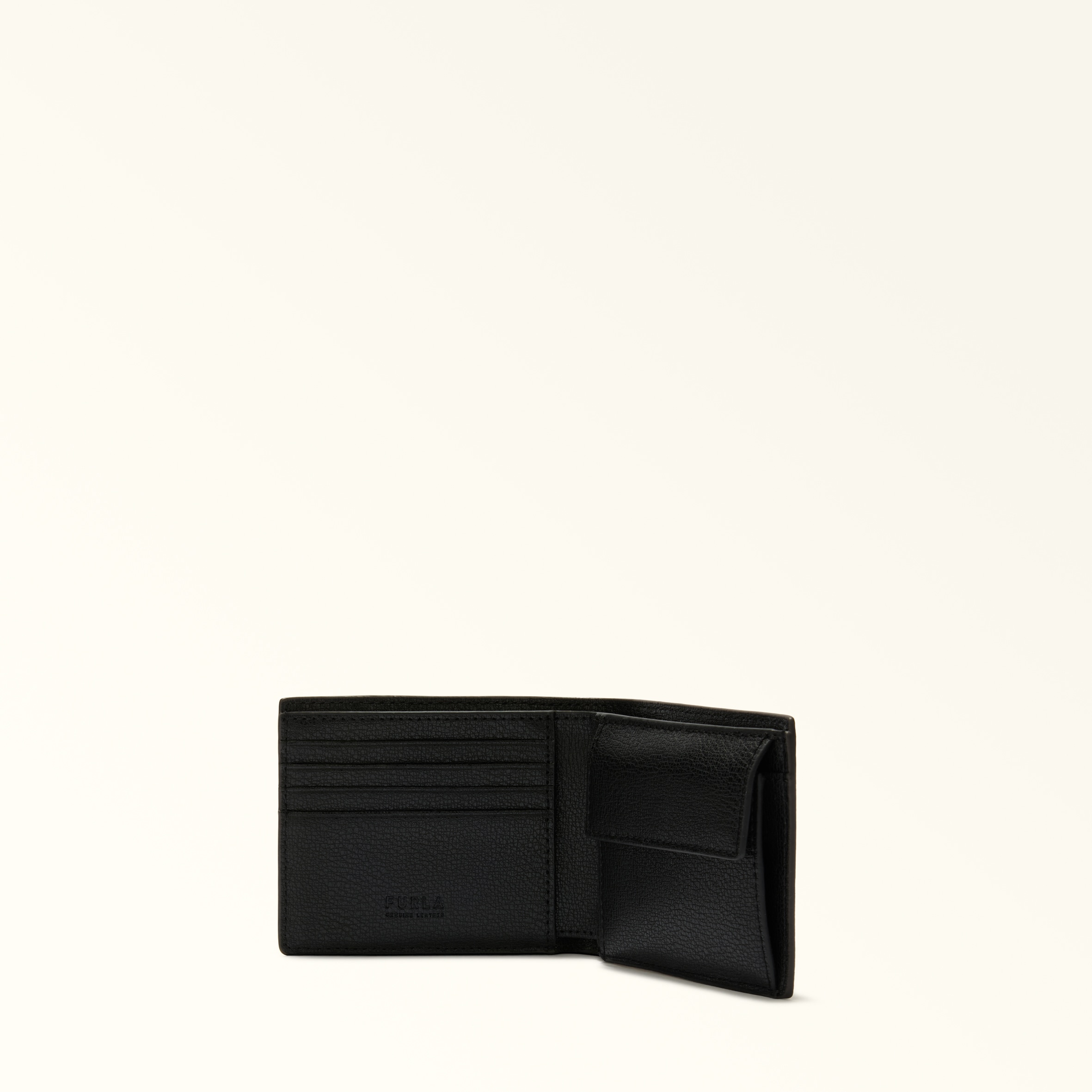 二つ折ウォレット S TONI NERO+LINEN Furla Man Project | Furla JP