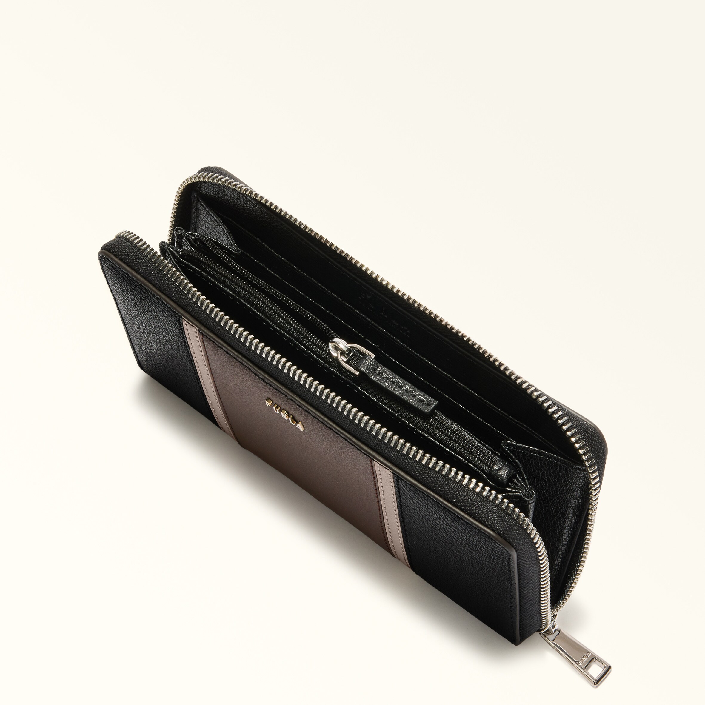 【新品】 FURLA フルラ 長財布 　メンズ　MAN PROJECT XL ジップアラウンド XL TONI URBAN GRAY+M YELLOW Furla Man Project