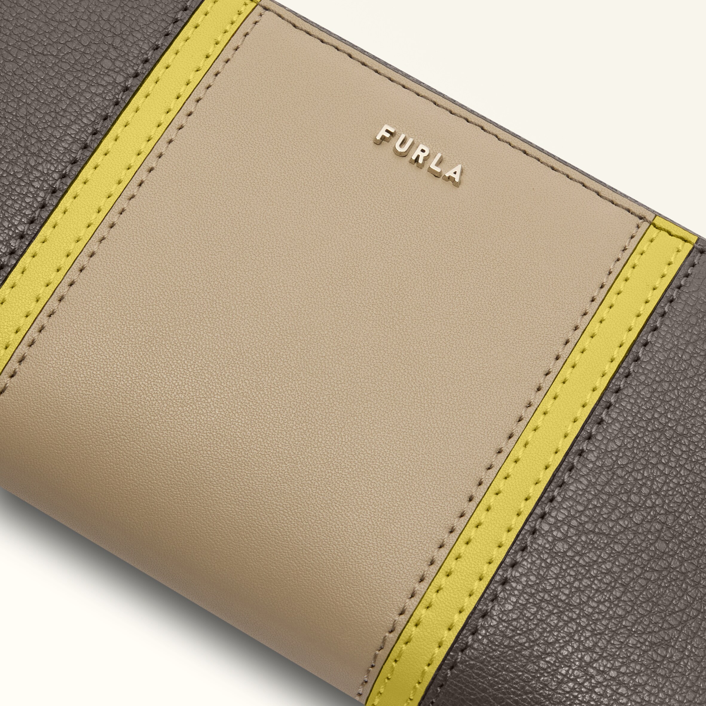 ジップアラウンド XL TONI URBAN GRAY+M YELLOW Furla Man Project