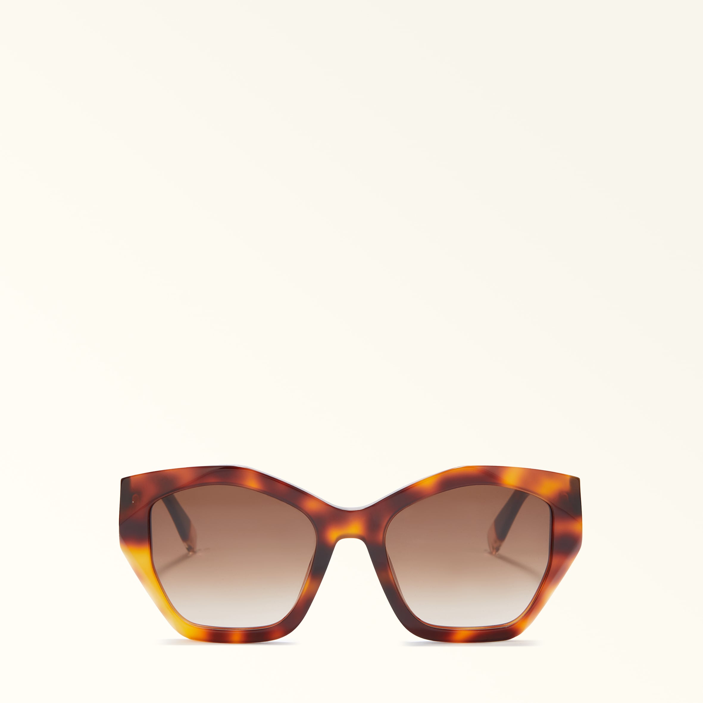 Furla Occhiali Da Sole Havana Marrone Acetato Donna