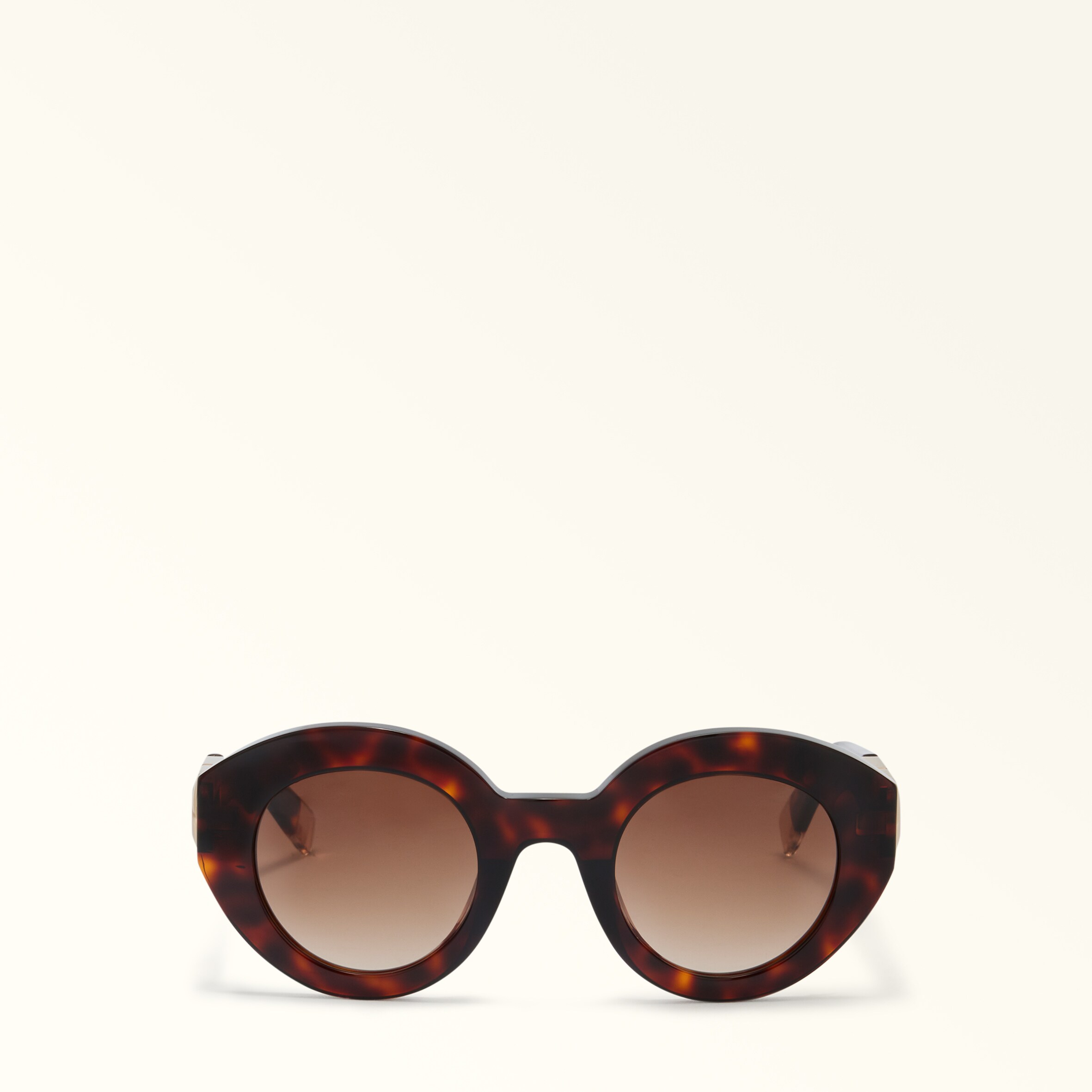 Furla New Gummy Tan/Brown Wrap Rectangle Sunglasses Furla SFU 781 05AW main image 3