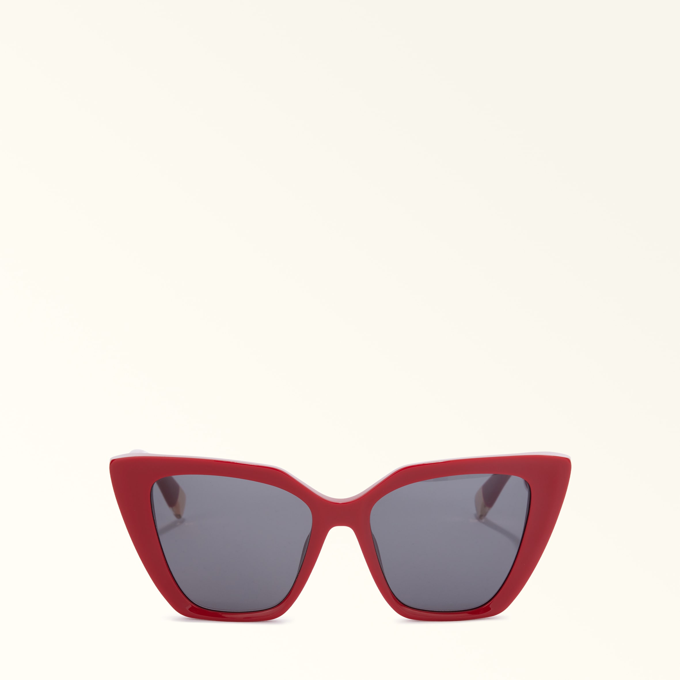 Furla Occhiali Da Sole Rosso Veneziano Rosso Acetato Donna