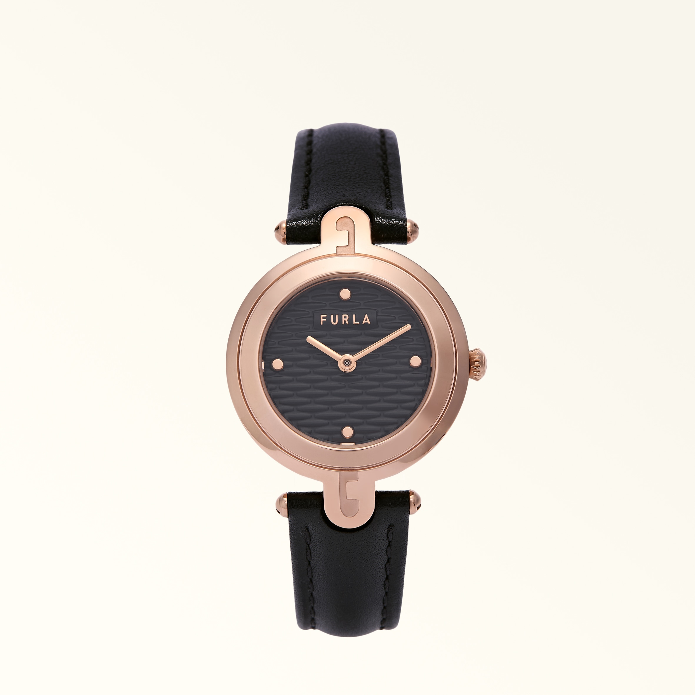 Round Case Watch NERO Furla Arch-Bar | Furla US