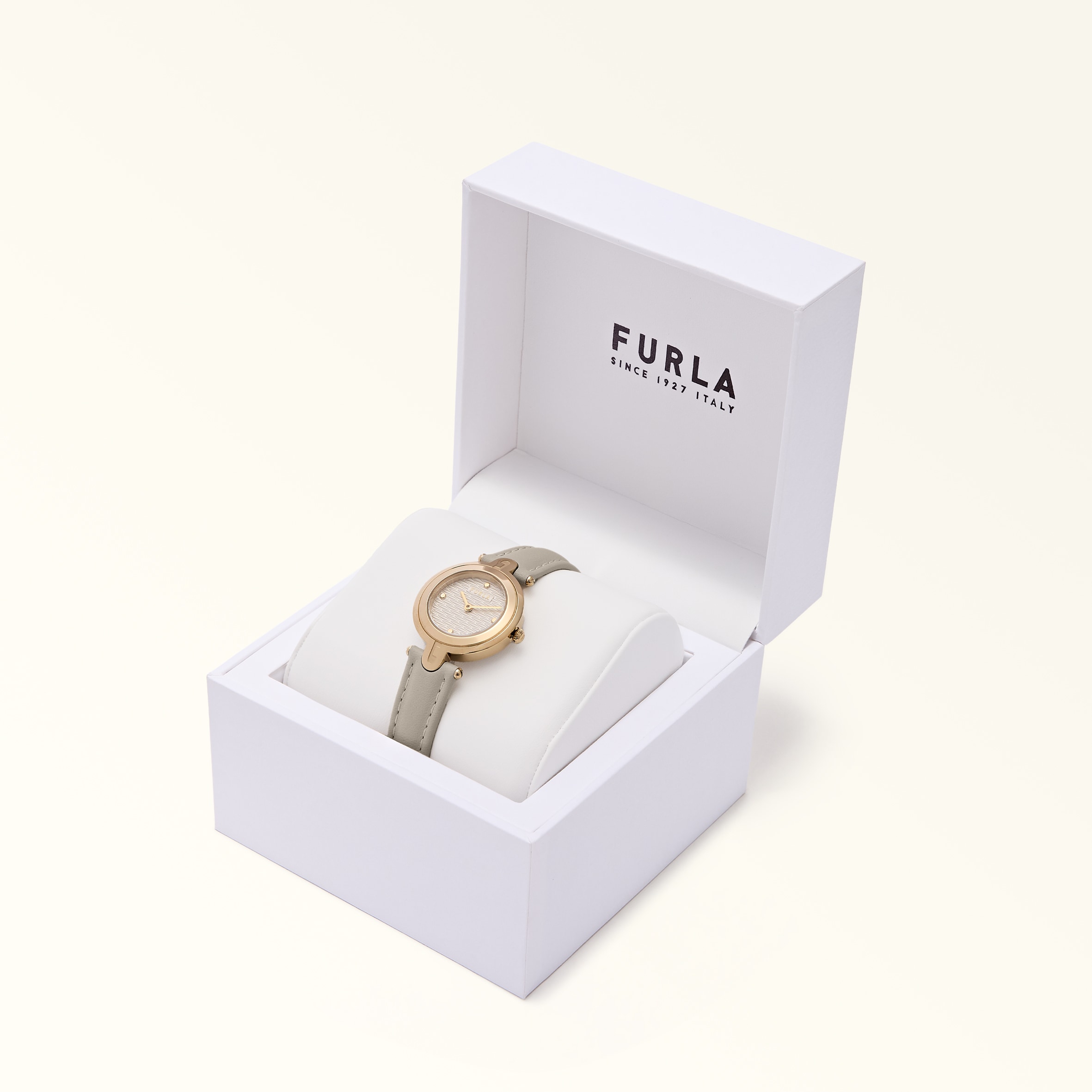 Brand New Italian Interchangeable Watch Furla, 34mm Round Case Watch VANIGLIA Furla Arch-Bar | Furla US main image 2